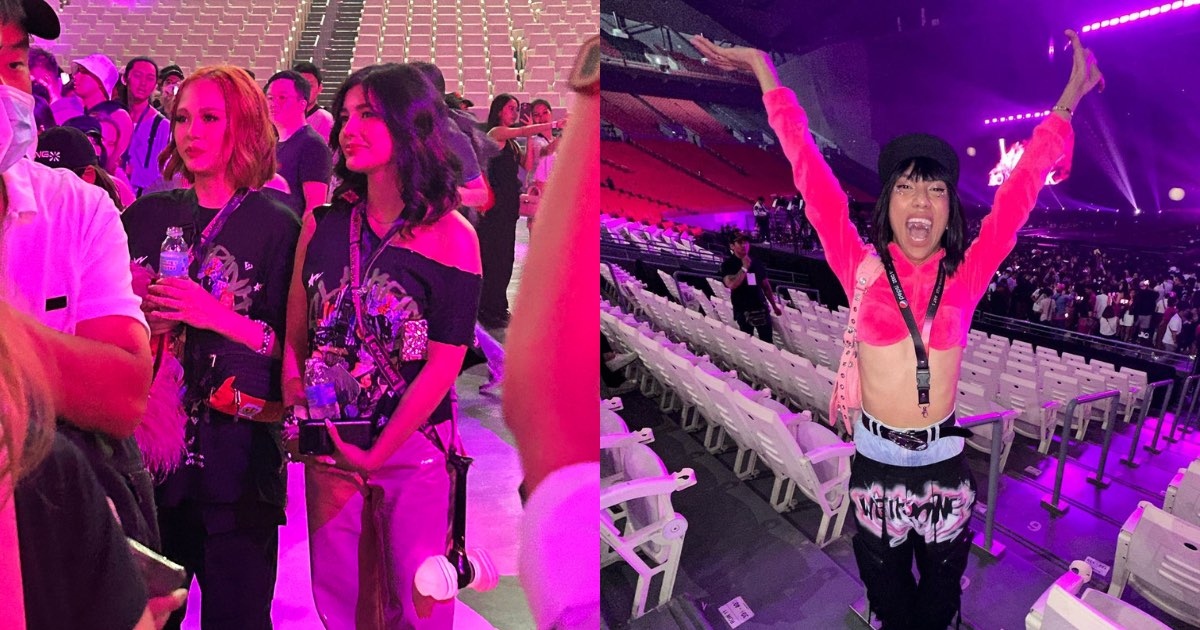 From JaneNella to Mimiyuuuh: Pinoy celebrities who attended BLACKPINK's concert at the Philippine Arena