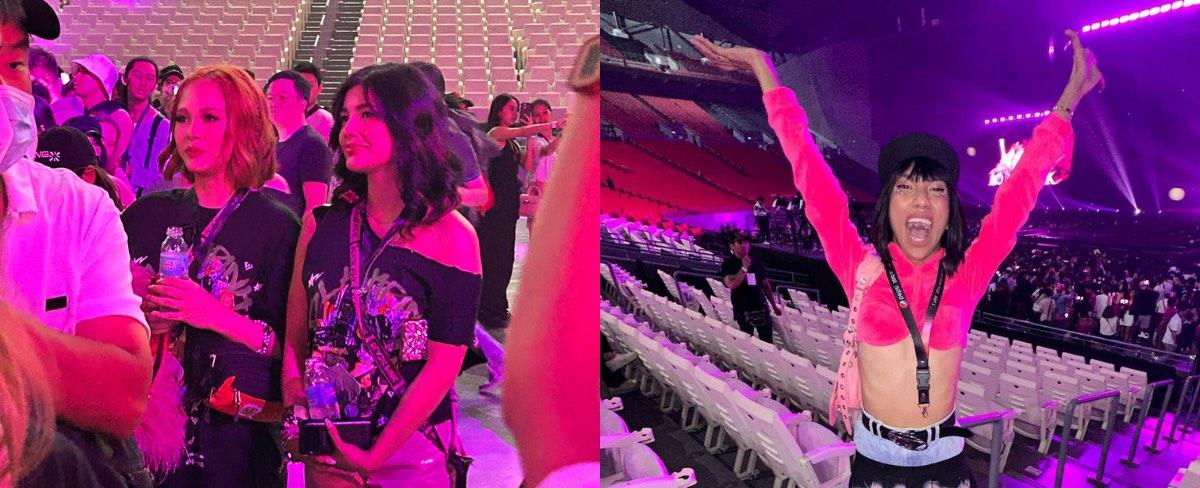 From JaneNella to Mimiyuuuh: Pinoy celebrities who attended BLACKPINK's concert at the Philippine Arena