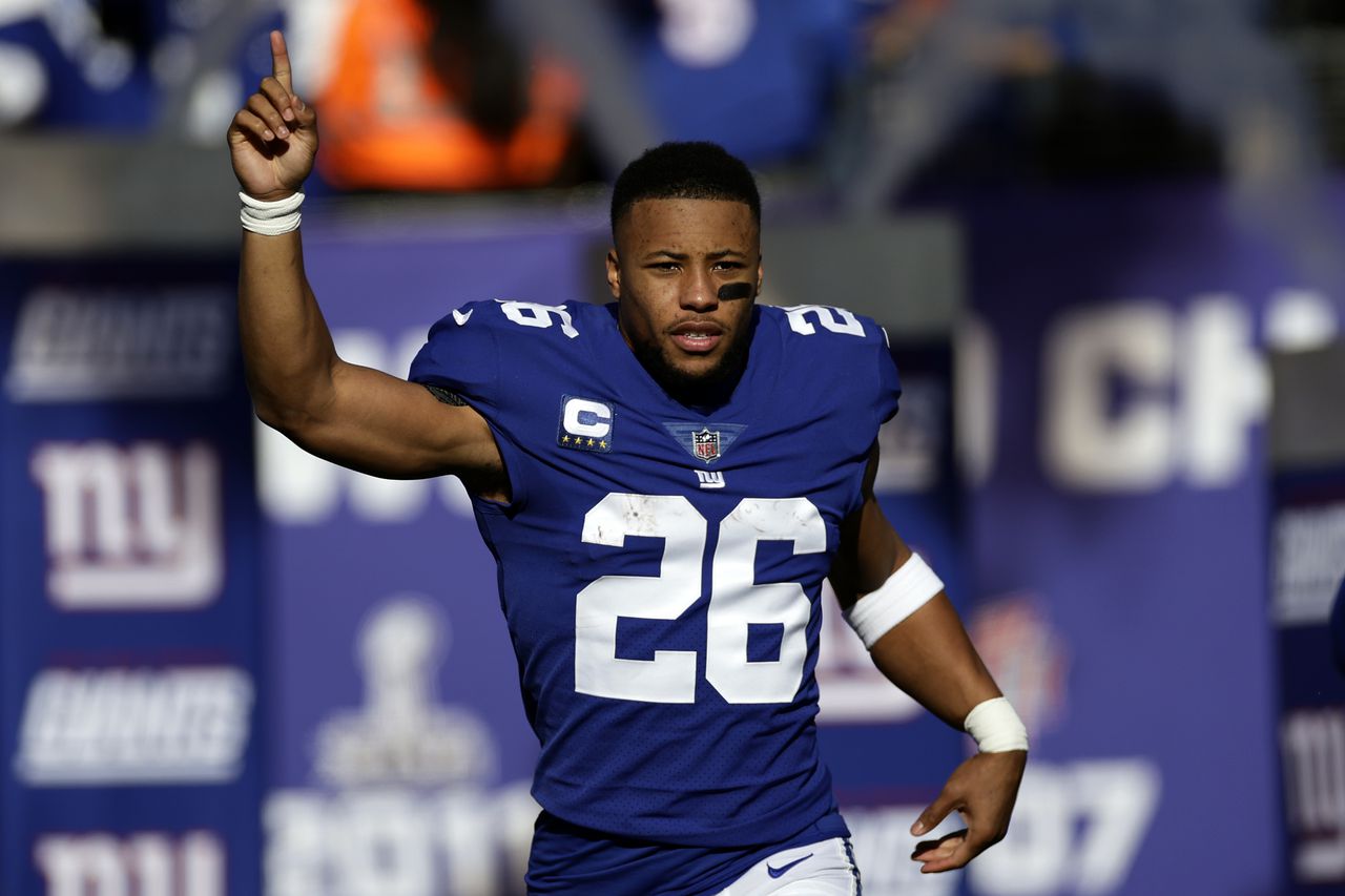 Giants’ Saquon Barkley skipping spring workouts. So what? He has no leverage — and should take what he can get now