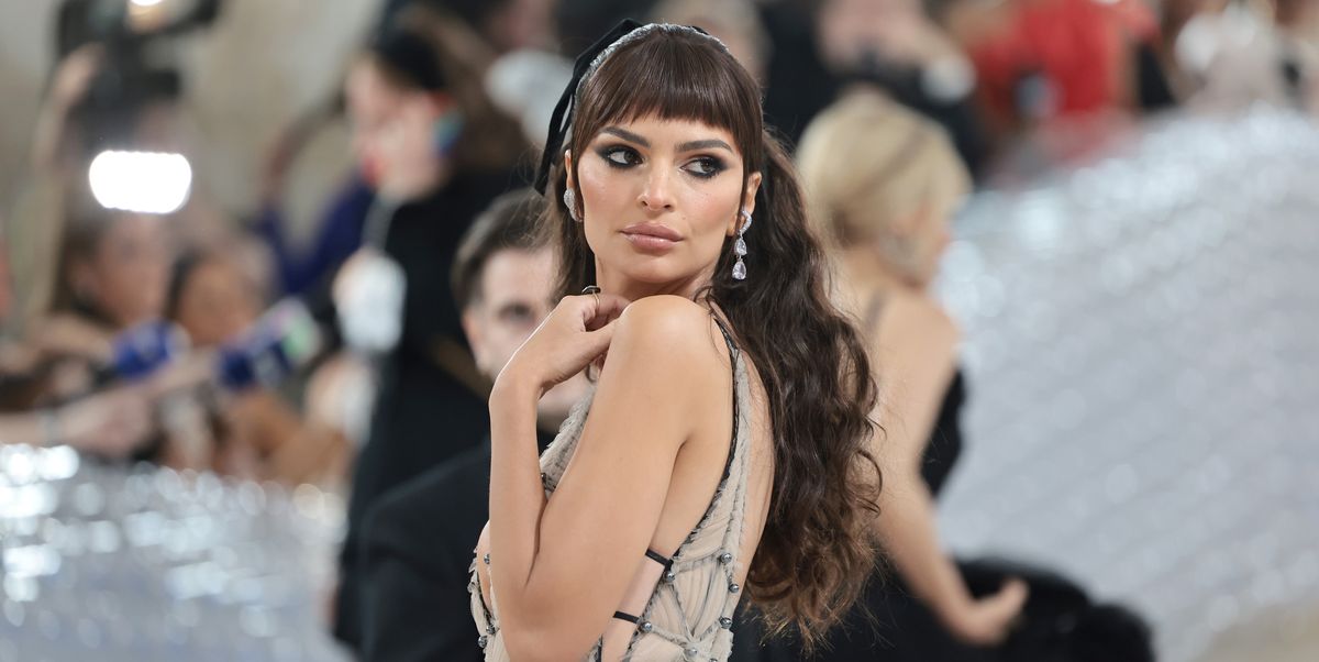 Emily Ratajkowski Wore Sheer Nude Dress to 2023 Met Gala