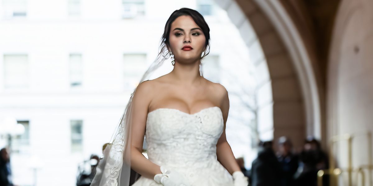 See Selena Gomez in a Wedding Dress in NYC for 'Only Murders in the Building'