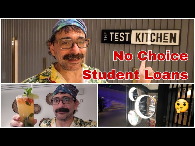 Virgin Voyages Valiant Lady | Test Kitchen | Cocktails | Student Loans