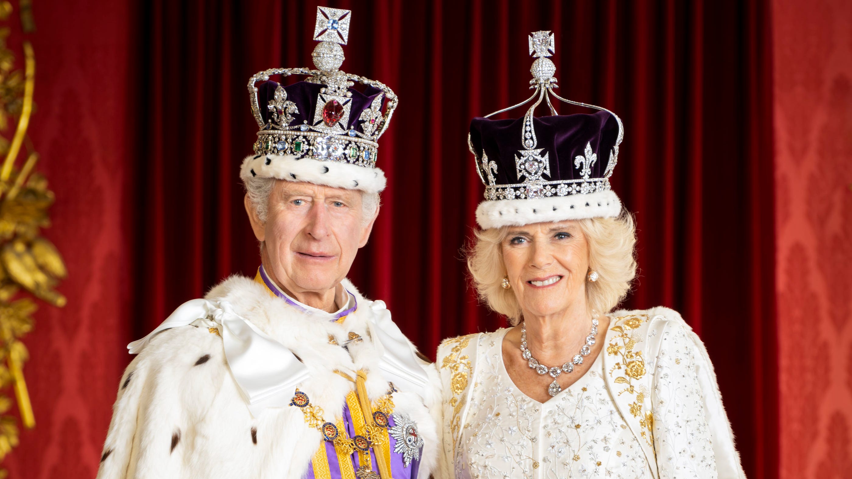 King Charles III, Queen Camilla share first portraits after coronation