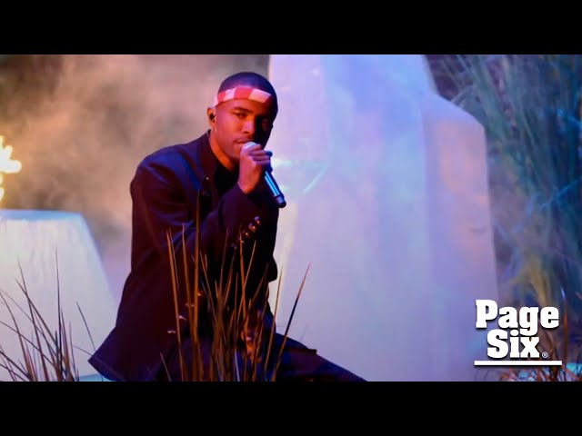 Frank Ocean pulls out of second Coachella weekend after leg injury 