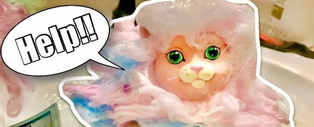 The cat dolls are dirty... clean them (Little Pretty Kitty and Sweetie Kitties cleaning/restoration)