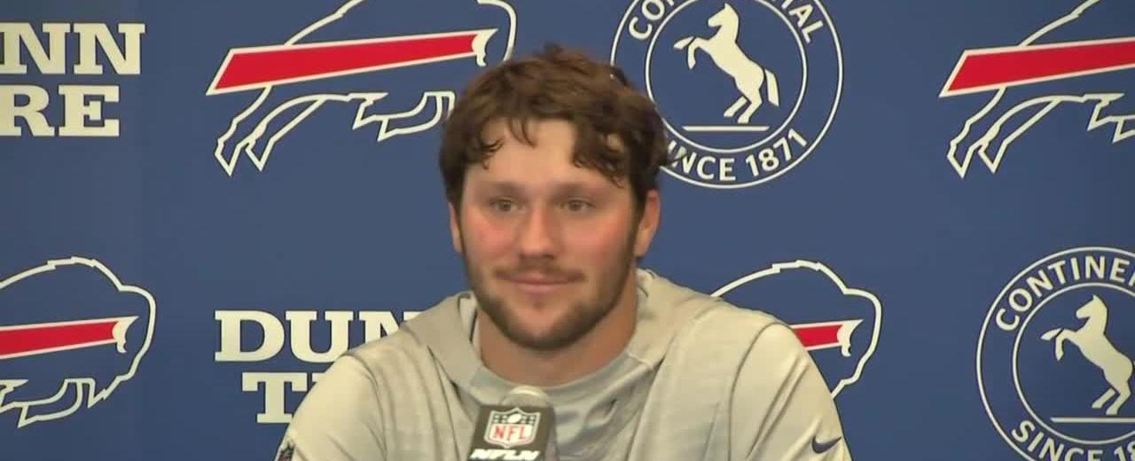 ‘Never been more focused’: Bills QB Josh Allen locked in on football as offseason workouts begin