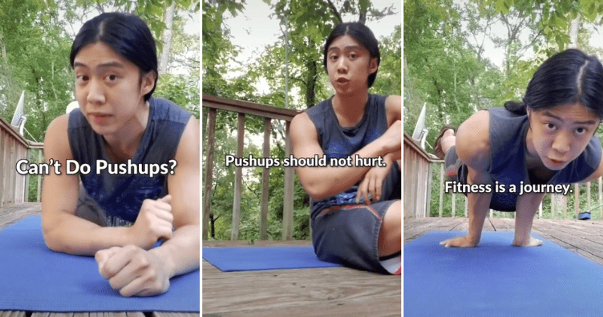 This fitness influencer is winning hearts on the internet