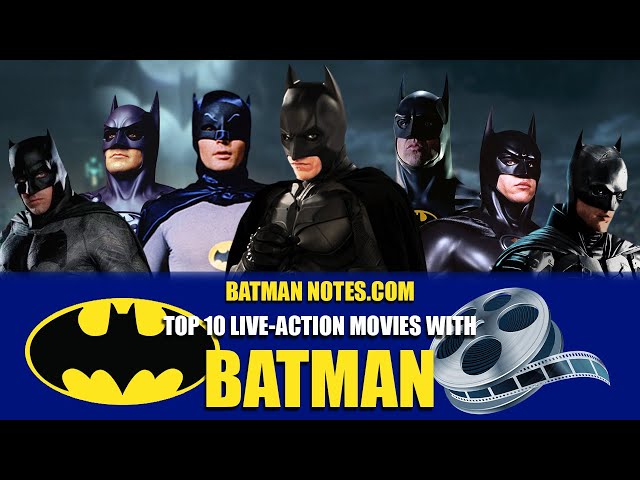 Top 10 Live-Action Movies With Batman