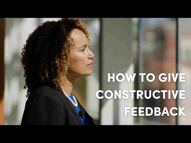 How to Give Constructive Feedback | Workplace Expert Heather R Younger