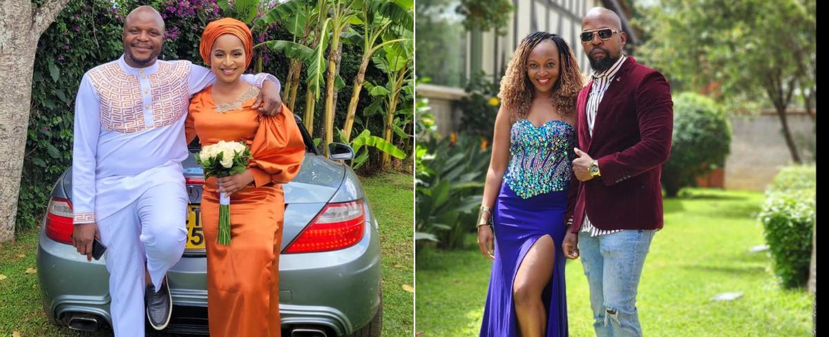 7 best dressed celebrity couples who attended Akothee's wedding