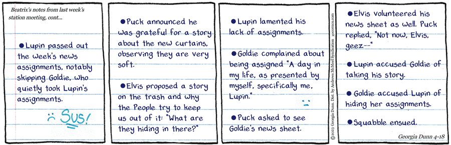 Breaking Cat News by Georgia Dunn for April 18, 2023