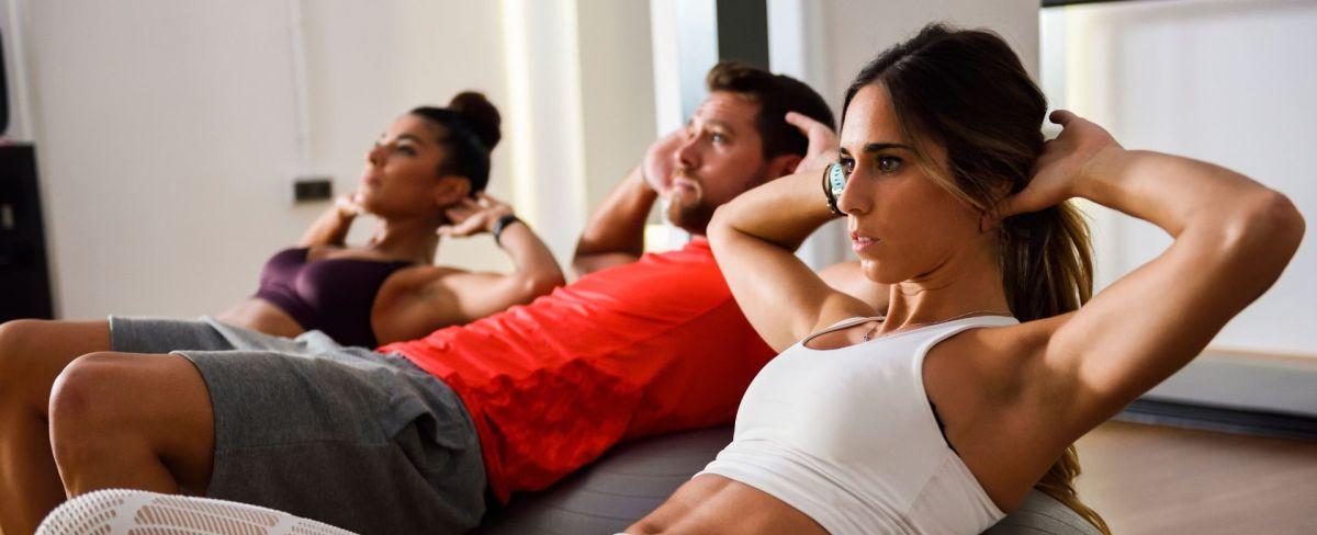 You only need six moves and an exercise ball to build strong 'deep core' muscles