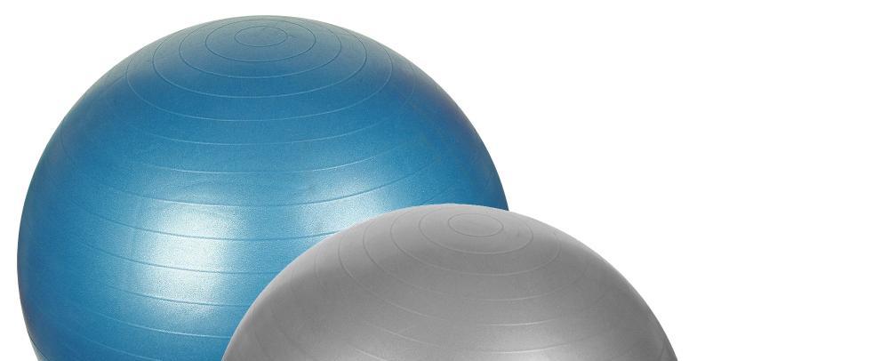Anti-Burst Gym Ball w/ Pump 55cm 75cm - Sunny Health & Fitness
