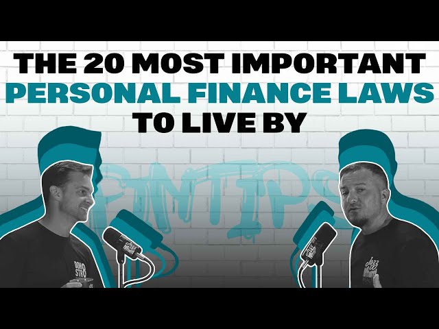 20 Personal Finance Laws To Live By