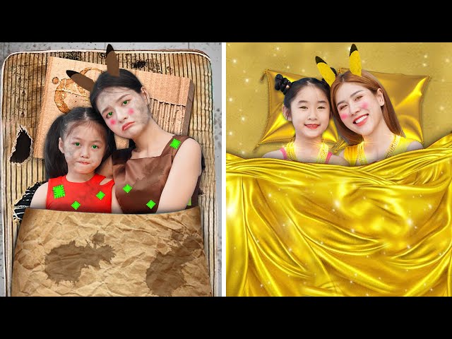 Rich vs Poor Students | Rich vs Poor Camping Life Hacks for Smart Parents By T-FUN