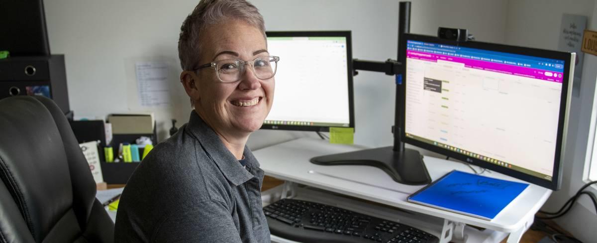 Louise Mathieson's virtual assistant business The Administration Agency helps her balance mum and work life