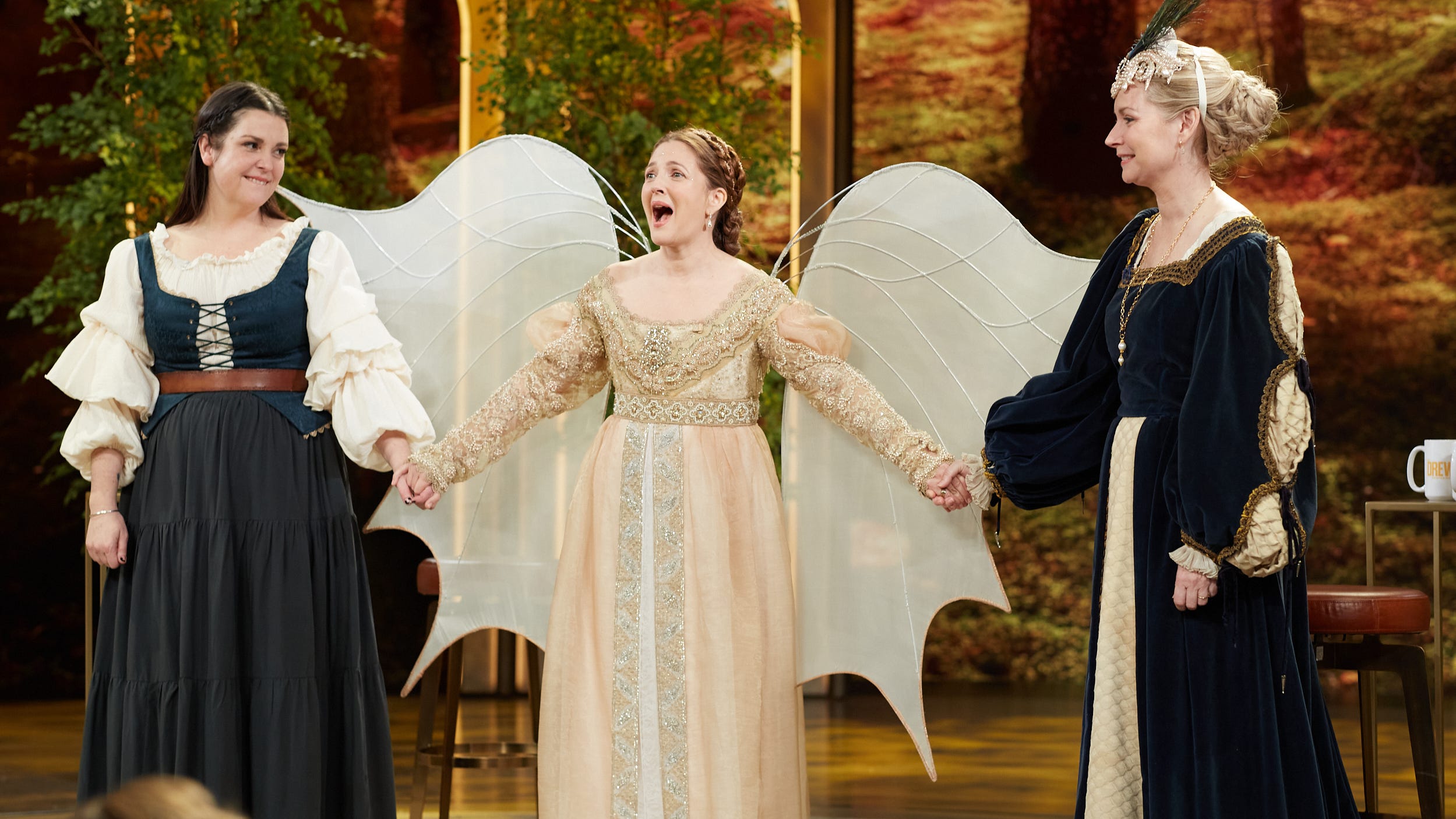 Drew Barrymore, Melanie Lynskey reunite for 'Ever After' anniversary