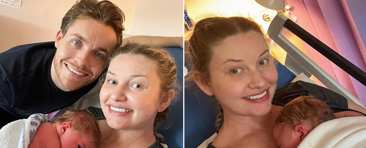Love Island's Amy Hart gives birth to first child and shares adorable pictures