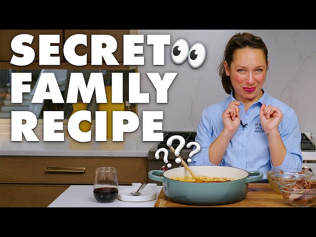 Chef Kendra's Secret Family Recipe: Sunday Sauce with Succulent Veal Spare Ribs