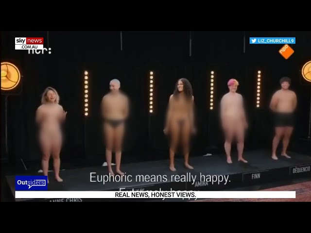 Children 'forced' to watch trans people undress for TV show