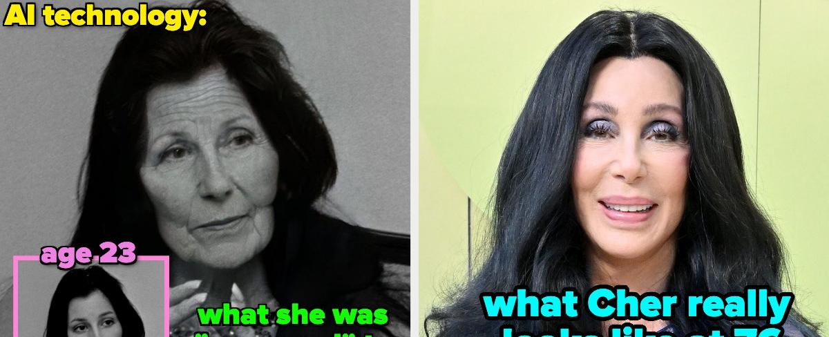 See How 29 Celebrities Aged With AI Technology
