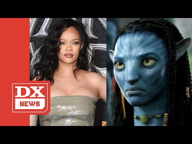RIHANNA Will Follow Zoe Zeldana’s Lead By Going Blue For New Movie