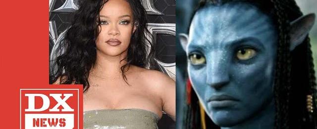 RIHANNA Will Follow Zoe Zeldana’s Lead By Going Blue For New Movie