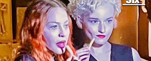 Madonna has night out with biopic star Julia Garner in unfiltered pics