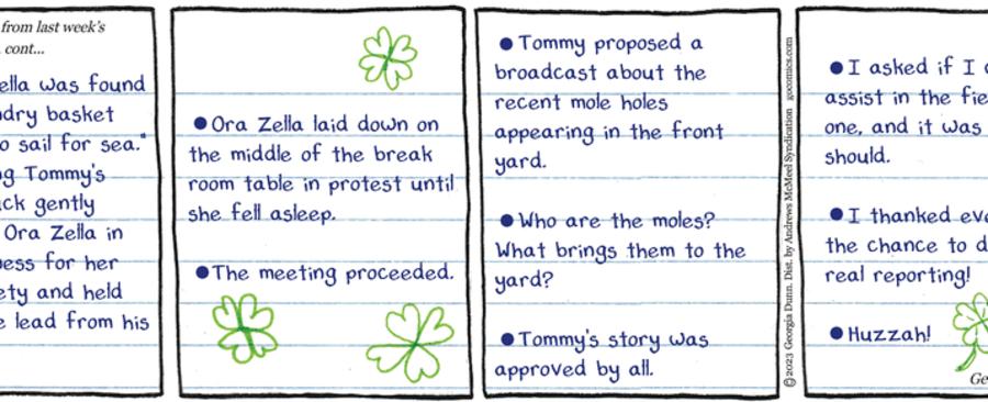 Breaking Cat News by Georgia Dunn for April 24, 2023