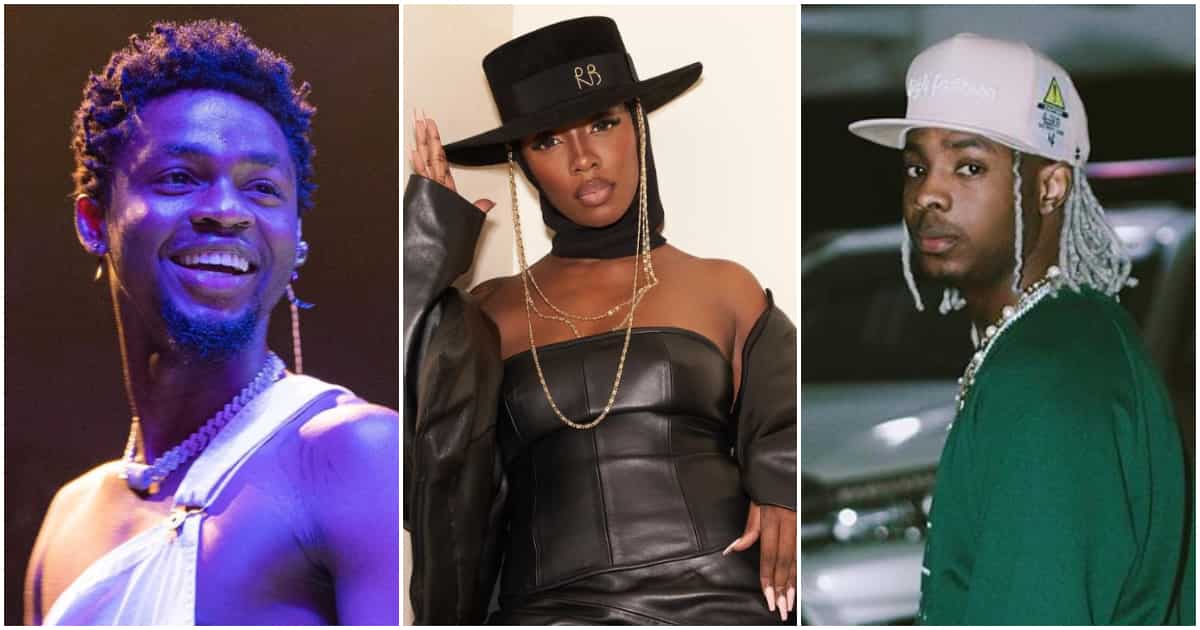Omah Lay, Young Jonn and Other Young Male Celebrities Who Have Expressed Love for Tiwa Savage