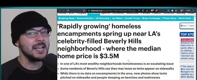 Woke Celebrities FURIOUS As Democrat Policies Lead To Homeless Camps In Rich Area, GET WOKE GO BROKE