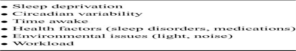 Fatigue Risk Management in the Workplace : Journal of Occupational and Environmental Medicine