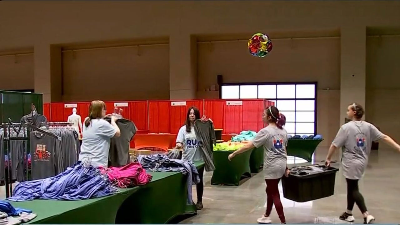 Preparations Underway For Health And Fitness Expo Ahead Of Memorial Marathon