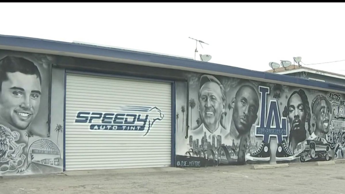 Celebrities, Community in Bellflower Fight to Save Mural of LA Legends