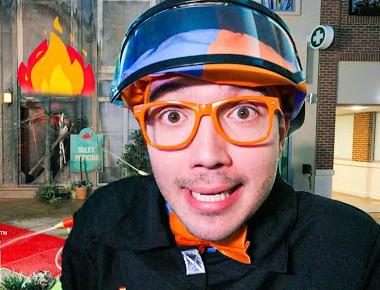 Blippi rescues YOU as a firefighter!! 🚒🚒| Kids TV Shows | Cartoons For Kids | Fun Anime | Popular