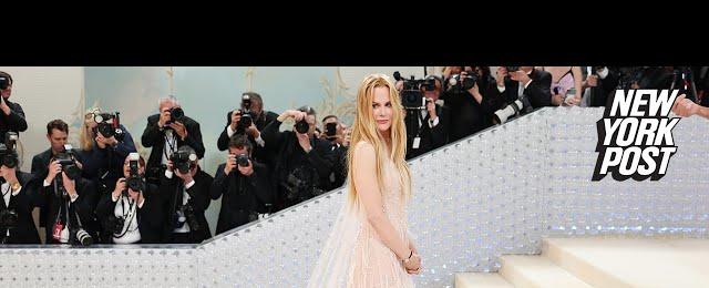 Nicole Kidman rewears dress from Chanel No. 5 commercial at Met Gala