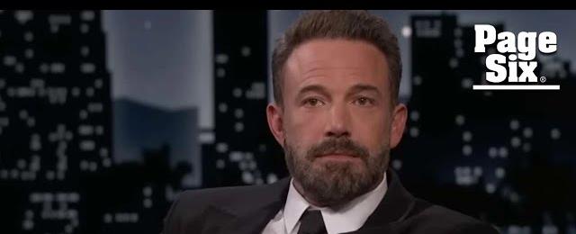Ben Affleck pokes fun at ‘unhappy’ resting face: ‘Don’t punish me for it’