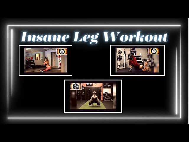 Insane Leg Workout Feat Various Fitness Influencers