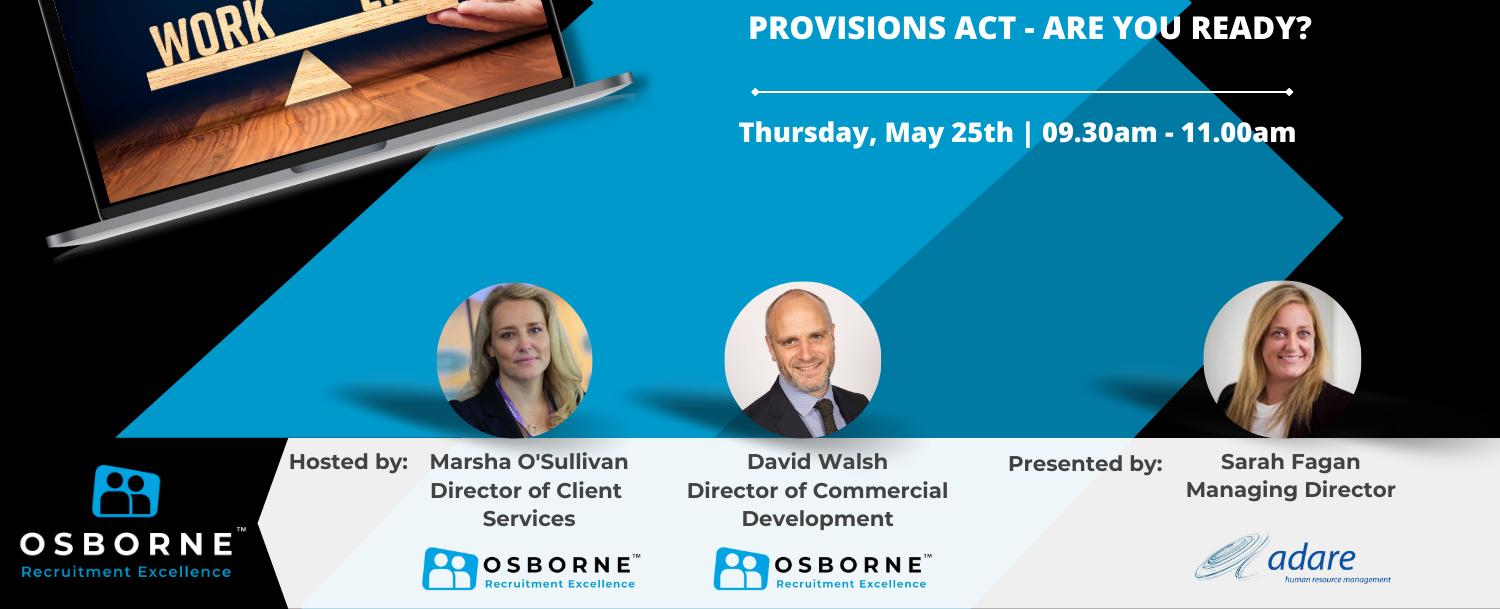 Employment Law Updates & Work Life Balance Act - Osborne