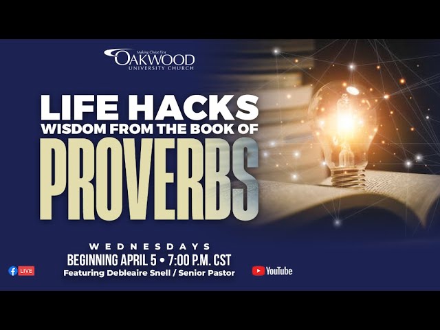 Life Hacks | Pastor Debleaire Snell | OUC Prayer Meeting 4.05.23