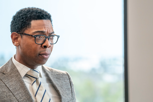 Michael Benjamin Washington shares the laughs in the workplace comedy 'American Auto'