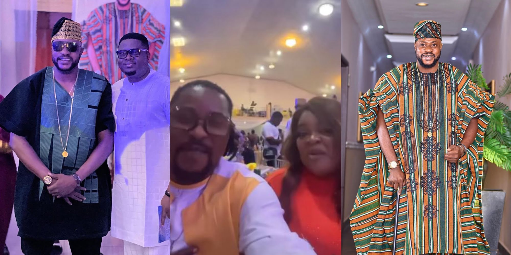 Muyiwa Ademola, Adeniyi Johnson, other celebrities storm Odunlade Adekola's students' graduation