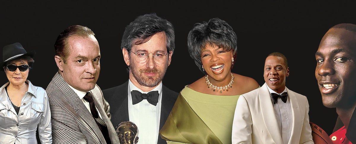 Forbes’ Hollywood Walk Of Fame: The Richest Celebrities Of All Time