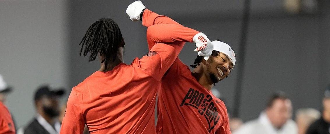 Buckeye results from Ohio State's 2023 pro day workouts