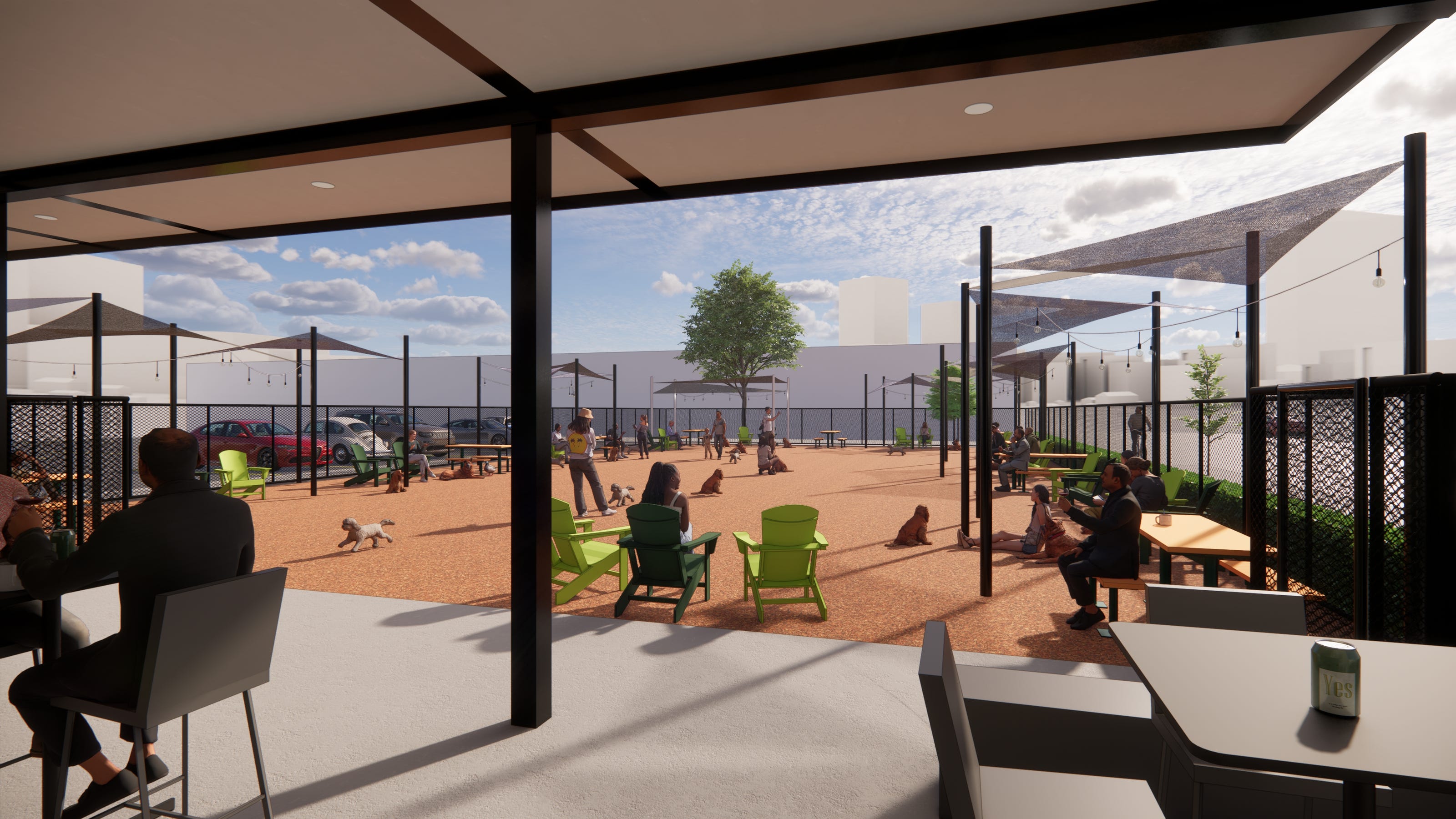 Detroit’s first dog park and beer garden, Barkside, planned for late summer