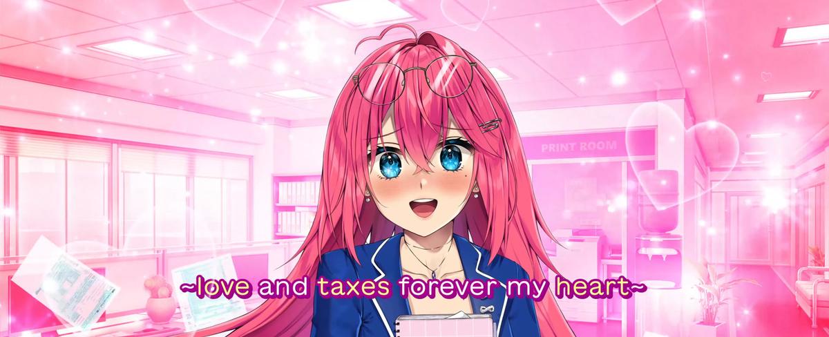 Dating sim that helps you file your taxes delisted from Steam for obvious reasons