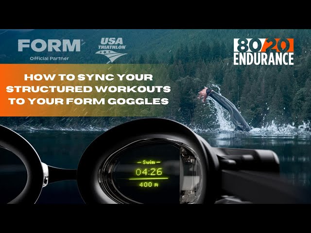 How To Sync Your Structured Workouts From TrainingPeaks To Your FORM Goggles