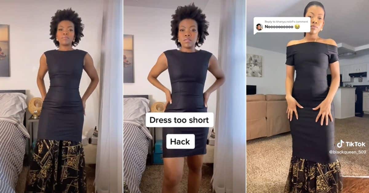 Woman’s Life Hack to Layer Dresses and Create Floor Length Gowns Gets Negative Reviews in Viral TikToks