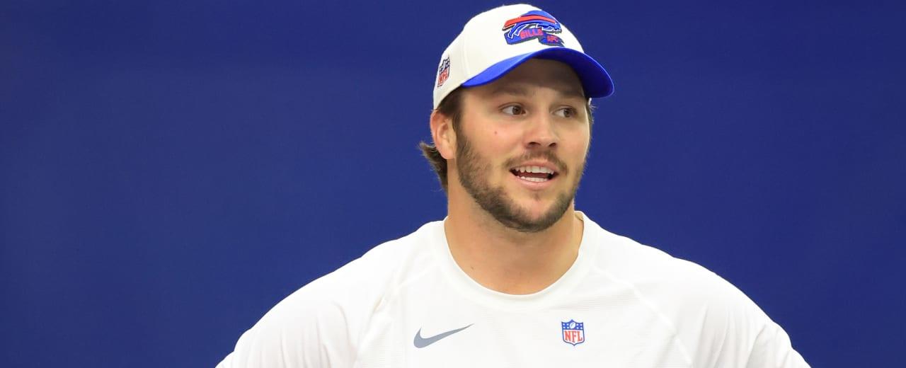 Bills QB Josh Allen focused on football, reports for offseason workouts