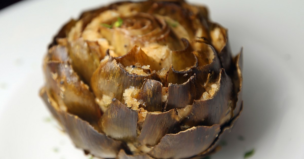 Dylan Dreyer's Stuffed Artichokes Recipe